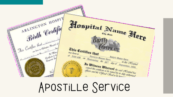 Birth Certificate Apostille in Houston